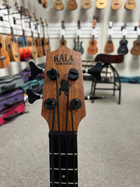 KALA Nomad Mahogany Acoustic-Electric U-Bass w/Case  - UBASS