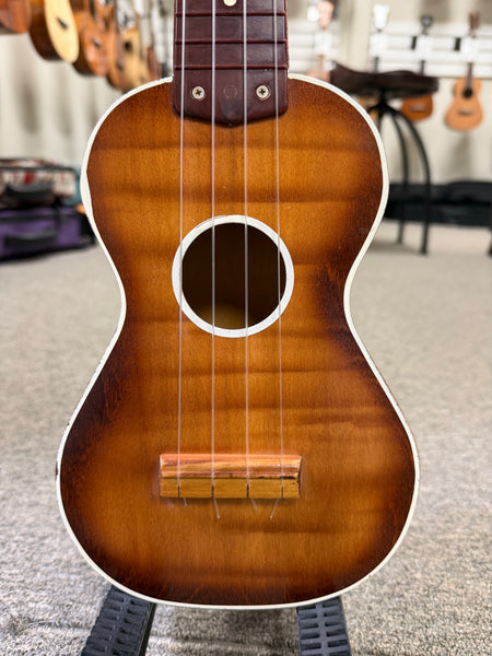 Vintage Harmony Mahogany Soprano Ukulele w/Case - Pre Loved