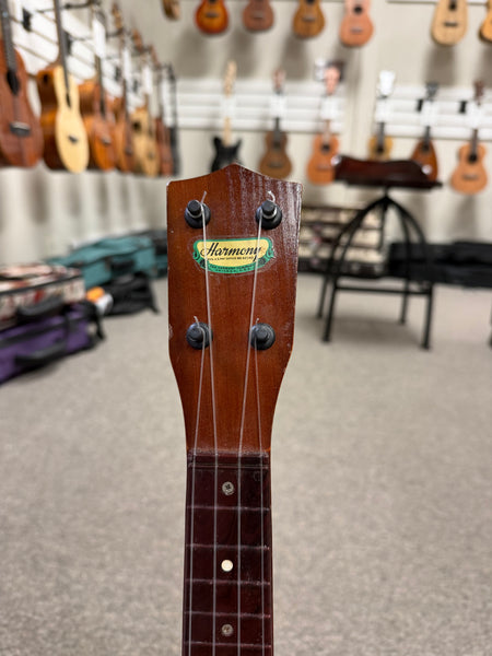 Vintage Harmony Mahogany Soprano Ukulele w/Case - Pre Loved