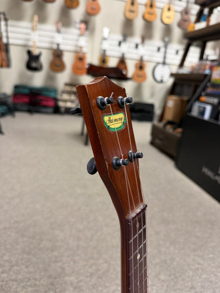 Vintage Harmony Mahogany Soprano Ukulele w/Case - Pre Loved