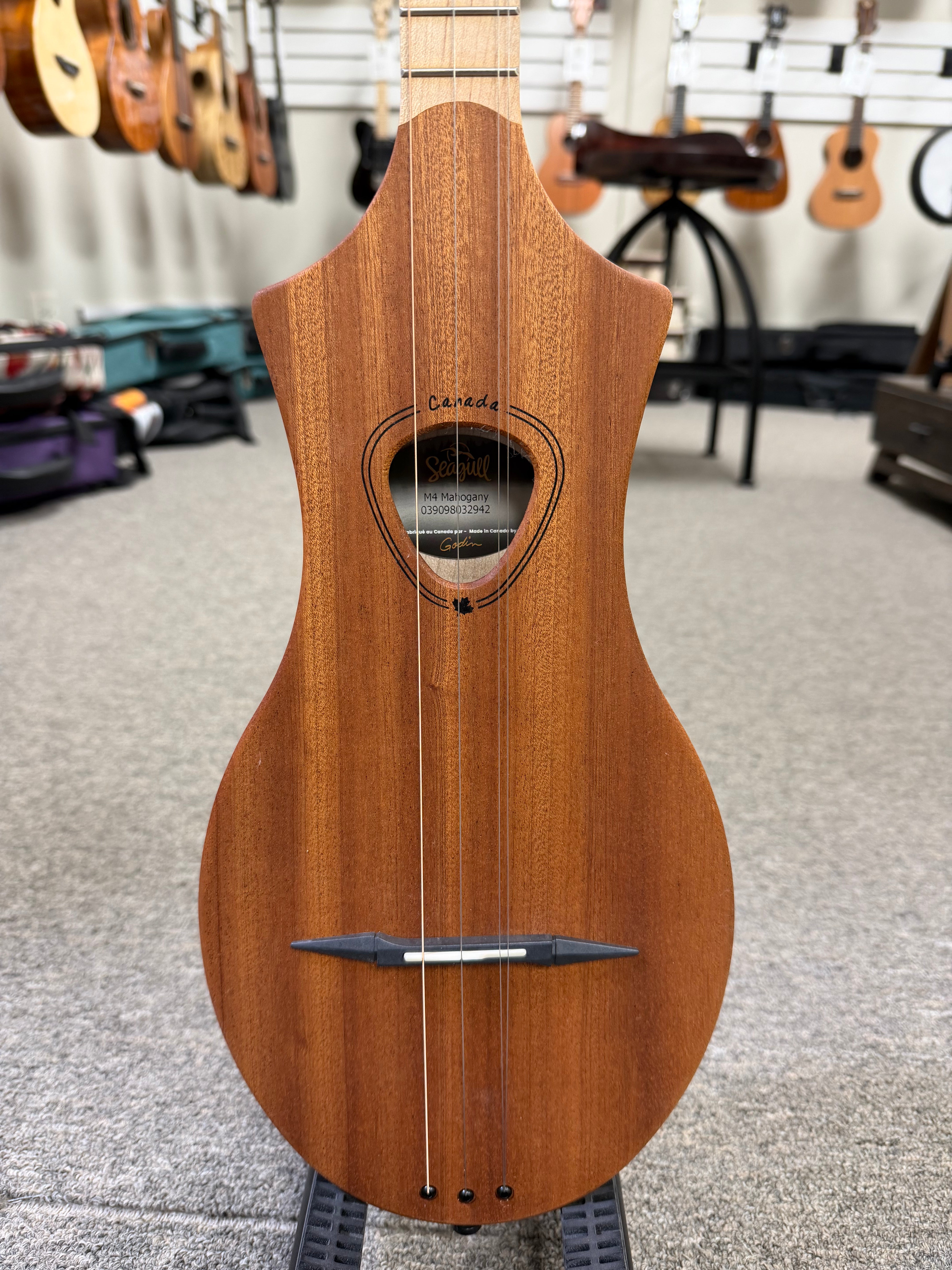 Seagull Godin M4 Mahogany Dulcimer Guitar - Easy to Play