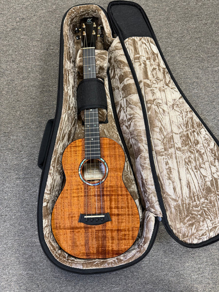 Kanile'a KPA-B Solid Koa Baritone Ukulele w/Case - Made in Hawaii