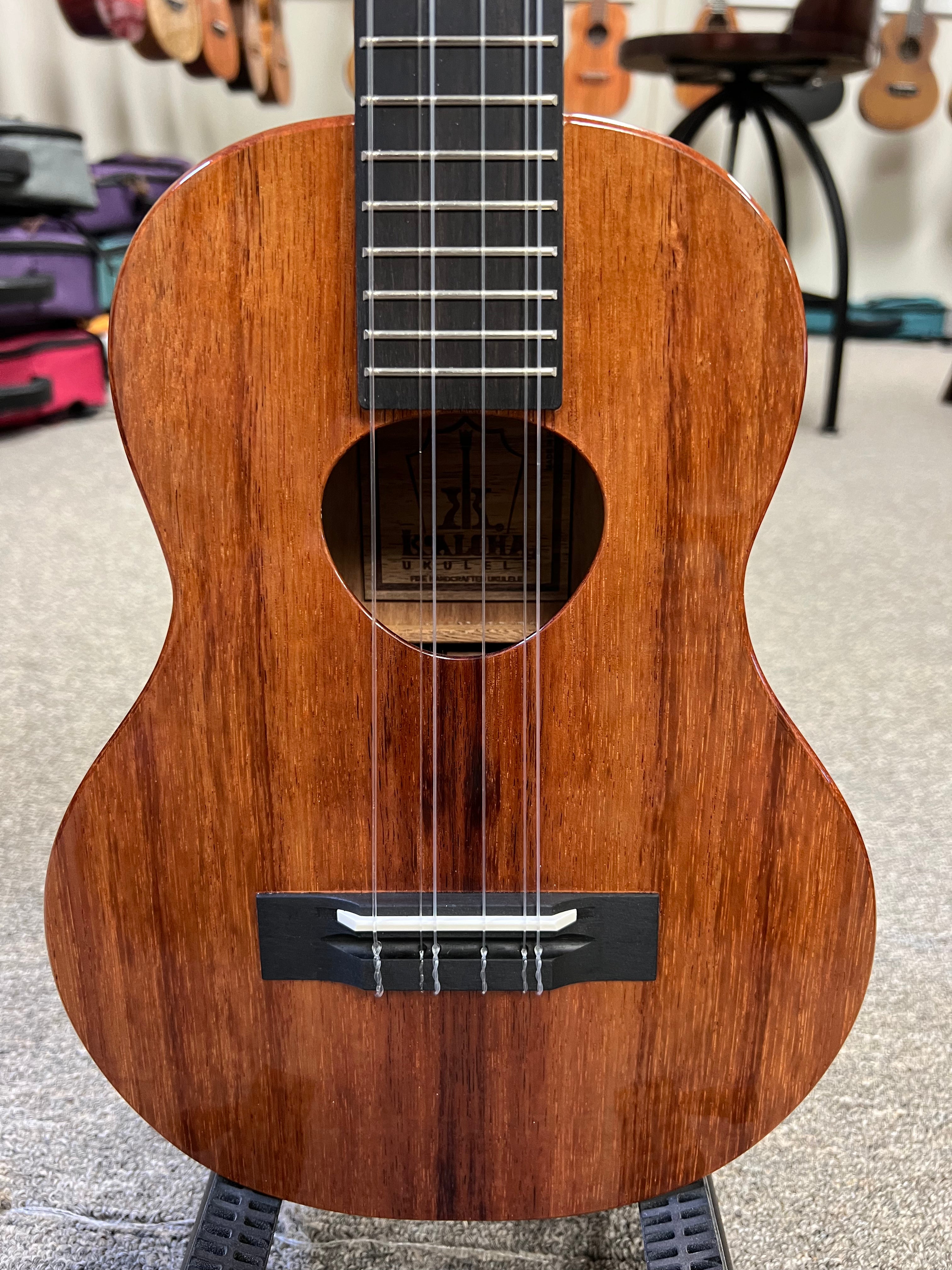 KoAloha KTM-06 Solid Koa 6 String Imaikalani Tenor Ukulele w/Case