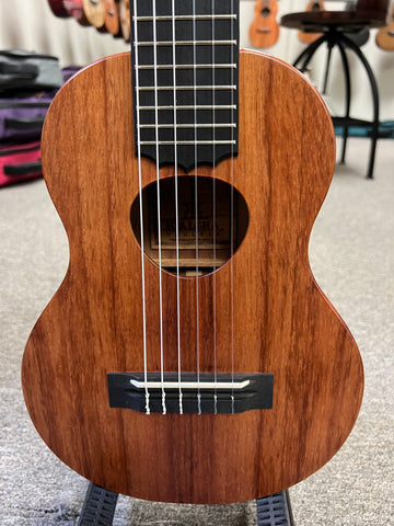 KoAloha KTM-10D6 Solid Koa Pikake 6 String Tenor Guitarlele/Guilele w/Case #1 - Made In Hawaii