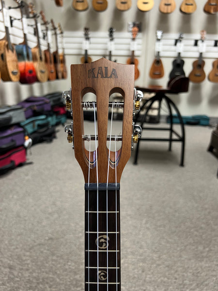 KALA KA-SA-TE-C Solid Acacia Electric Tenor Ukulele w/Cutaway