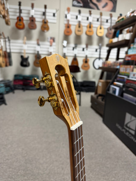 OHANA TK-450SMP Solid Spalted Maple Tenor Ukulele