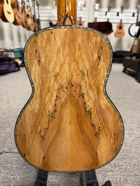 OHANA TK-450SMP Solid Spalted Maple Tenor Ukulele