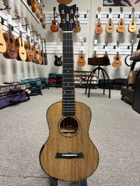 Makaio MSMT-20 Solid Spalted Mango Tenor Ukulele w/Case - Comfort Armrest #2