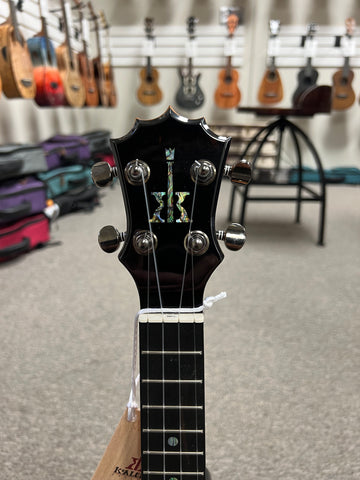 KoAloha KSM-01 Solid Koa Pineapple Soprano Ukulele - Made in Hawaii