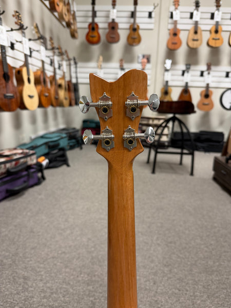 Makaio MSMT-20 Solid Spalted Mango Tenor Ukulele w/Case - Comfort Armrest #2