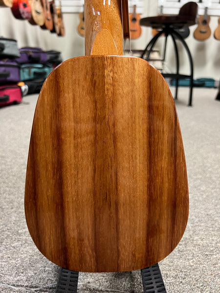 KoAloha KSM-01 Solid Koa Soprano Pineapple Ukulele - Made in Hawaii