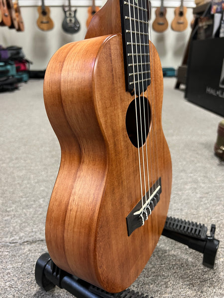 KoAloha KTM-10D6 Solid Koa 6 String Pikake Tenor Guitarlele/Guilele w/Case #2 - Made in Hawaii