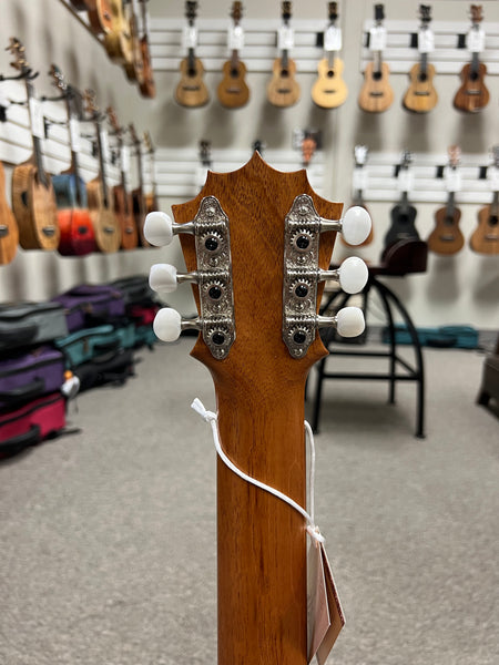 KoAloha KTM-10D6 Solid Koa 6 String Pikake Tenor Guitarlele/Guilele w/Case #2 - Made in Hawaii