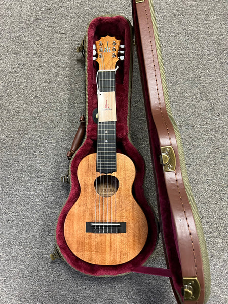 KoAloha KTM-10D6 Solid Koa 6 String Pikake Tenor Guitarlele/Guilele w/Case #2 - Made in Hawaii