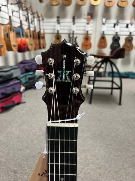 KoAloha KTM-D6 Solid Koa 6 String Tenor Guitarlele/Guilele w/Case #3 - Made In Hawaii