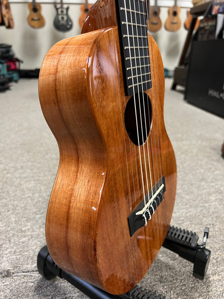 KoAloha KTM-D6 Solid Koa 6 String Tenor Guitarlele/Guilele w/Case #3 - Made In Hawaii