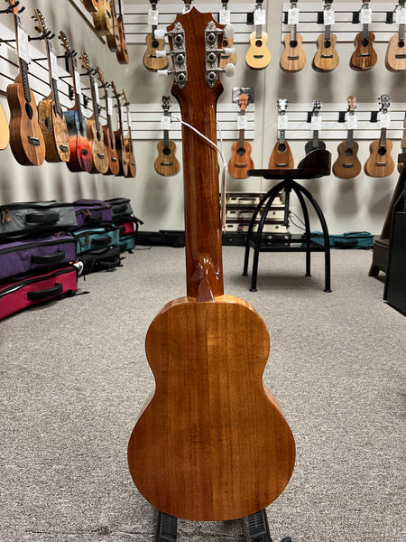 KoAloha KTM-D6 Solid Koa 6 String Tenor Guitarlele/Guilele w/Case #3 - Made In Hawaii