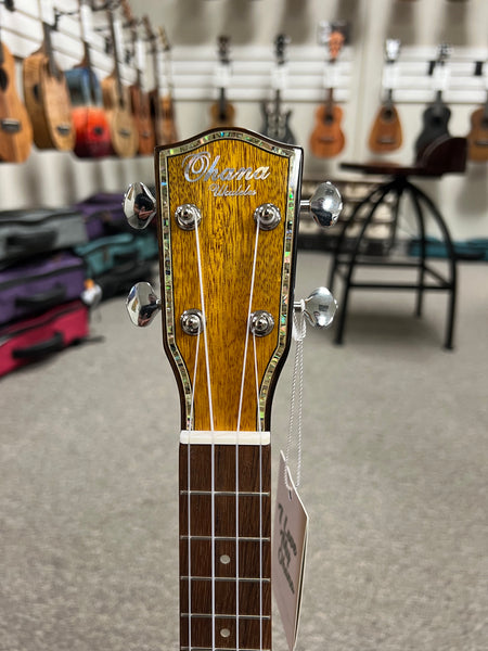 OHANA PKC-220G Solid Mango Pineapple Concert Ukulele