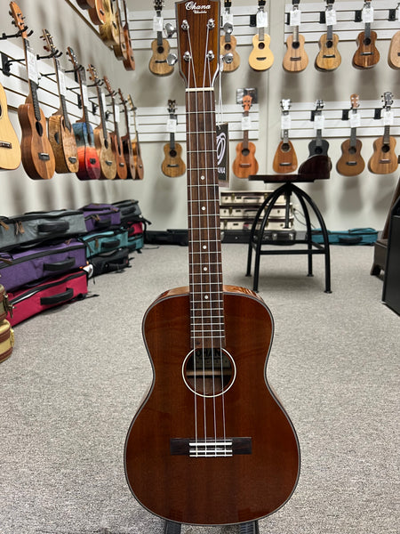 Ohana BK-35G Solid Mahogany Baritone Ukulele - Gloss