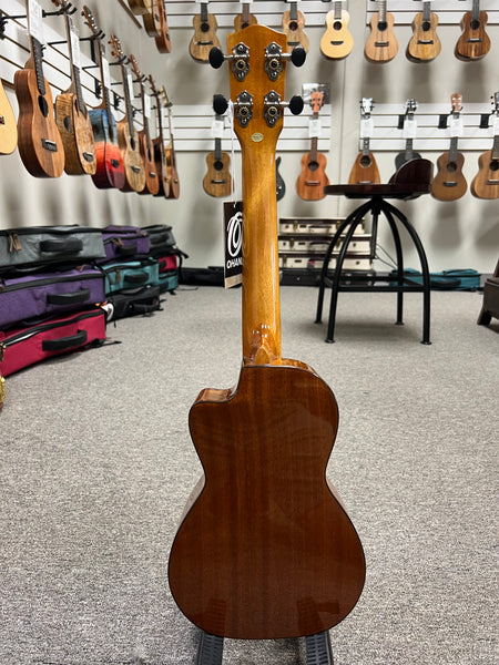 Ohana CK-35CG-CL Cynthia Lin Solid Mahogany Concert Ukulele w/Case