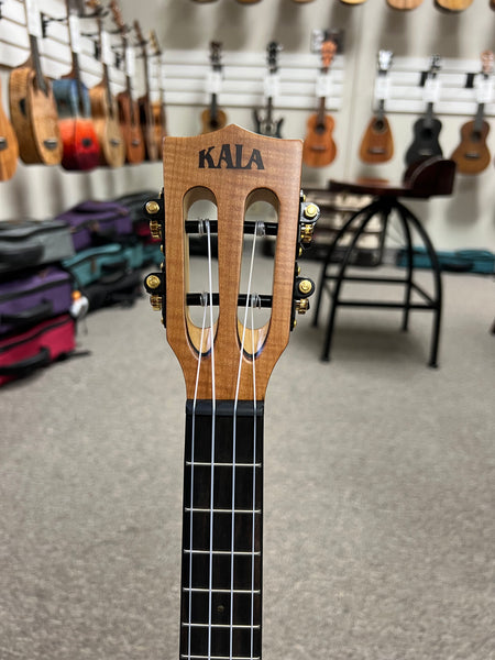 KALA KA-ASFM-T-CE Solid Flamed Maple Tenor Electric Ukulele w/Case