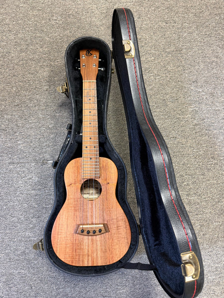 Kanile'a OHA-C Solid Koa/Mahogany Concert Ukulele w/Case - Pre Loved - Made in Hawaii