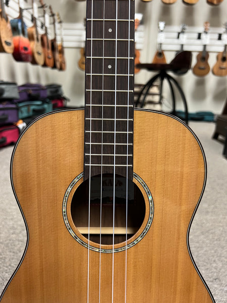 KALA KA-SCAC-B Solid Cedar Top Baritone Ukulele - Solid Cedar/Acacia