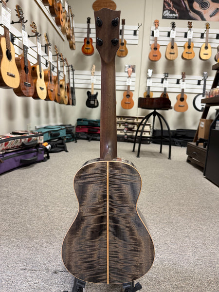 Oli L2-TMG-MM Black Solid Mango Tenor Ukulele w/Case