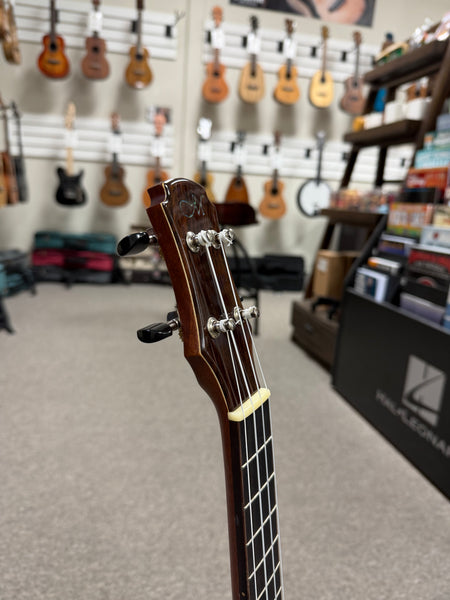 Maestro by Hozen Solid Spruce/Rosewood Custom Tenor Ukulele w/Case #2 - Island Series