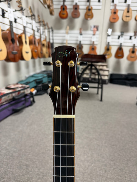 Maestro by Hozen Solid Spruce/Cocobolo Custom Tenor Ukulele w/Case - Island Series