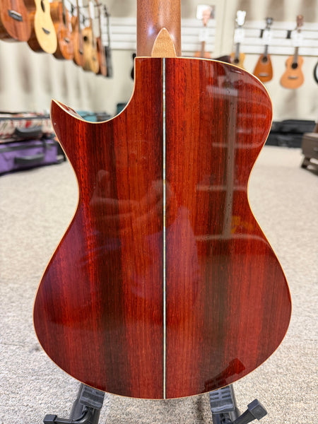 Maestro by Hozen Solid Padauk Custom Tenor Ukulele w/Case - Island Series