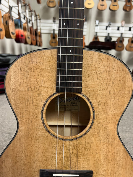 Pono BN4-3 Solid Mango Large Body Baritone Nui Ukulele w/Case