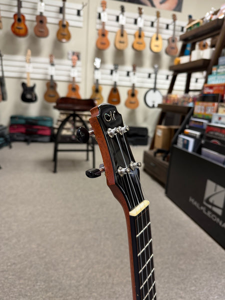 Maestro by Hozen Solid Koa Custom Tenor Ukulele w/Case - Island Series