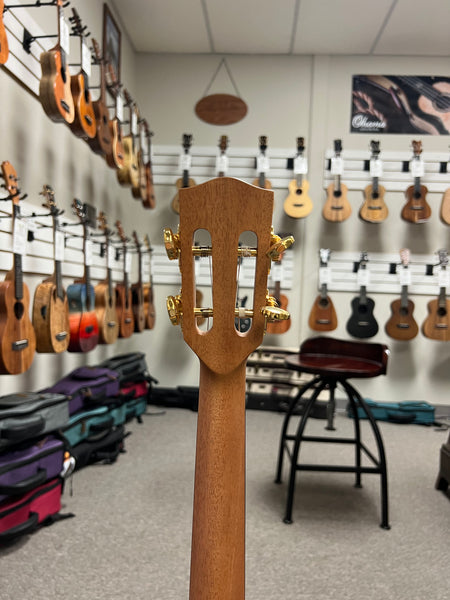 Pono BN4-3 Solid Mango Large Body Baritone Nui Ukulele w/Case