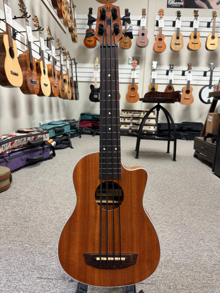 KALA Scout Mahogany Fretless U-Bass w/Case - UBASS-SCOUT-FL