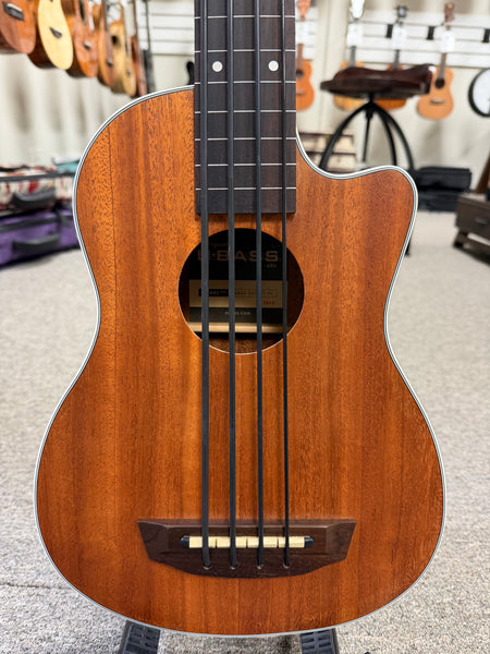 KALA Scout Mahogany Fretless U-Bass w/Case - UBASS-SCOUT-FL