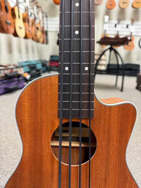 KALA Scout Mahogany Fretless U-Bass w/Case - UBASS-SCOUT-FL