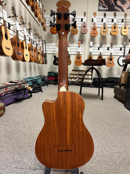 KALA Scout Mahogany Fretless U-Bass w/Case - UBASS-SCOUT-FL