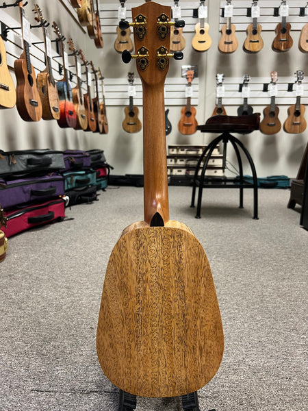 PONO MGCDP Solid Mango Pineapple Deluxe Concert Ukulele