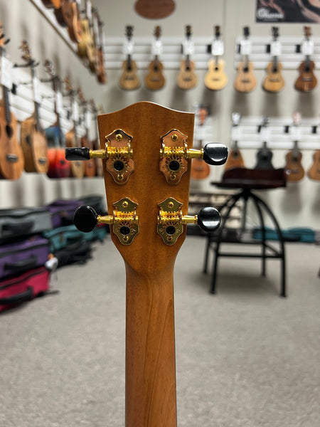 PONO MGCDP Solid Mango Pineapple Deluxe Concert Ukulele