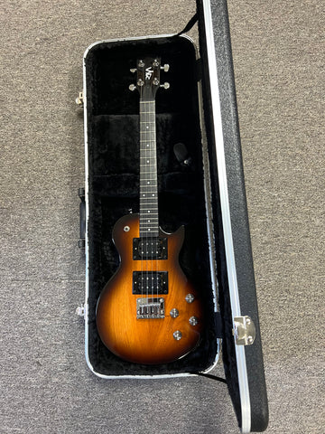 Risa UKE-LP432-MHTS Tenor Les Paul Style Solid Body Electric