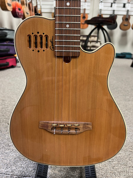 Godin Multiuke Electric Tenor Ukulele w/Case - Pre Loved
