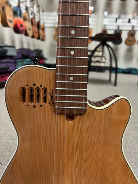 Godin Multiuke Electric Tenor Ukulele w/Case - Pre Loved