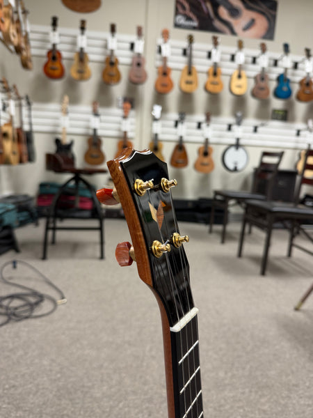 Rebel Solid Spruce/Mahogany Pineapple Tenor Ukulele w/Case - Limited Edition