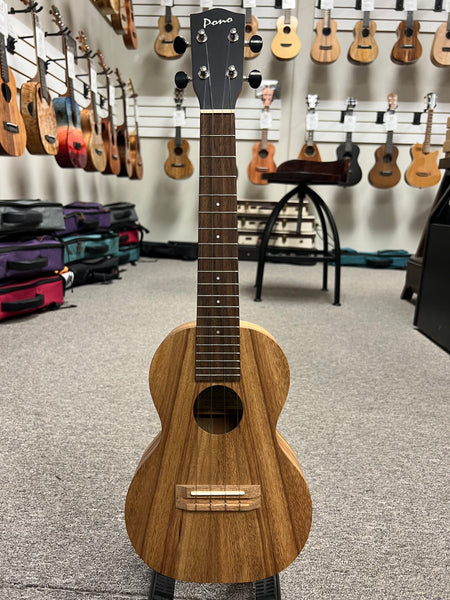 Pono AC-K Solid Acacia Concert Ukulele - Kalele Series