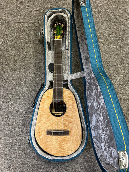 Oli L2-TPMG Solid Mango Pineapple Tenor Ukulele w/Case