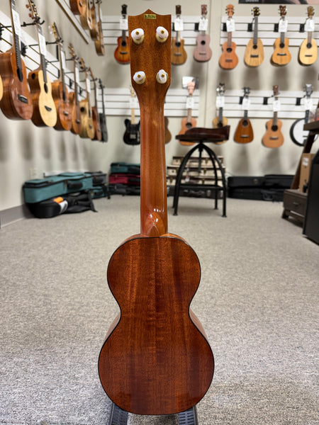 KALA KA-F8D-KHG-S Pan Pacific Solid Koa Figure 8 Soprano Ukulele w/Case