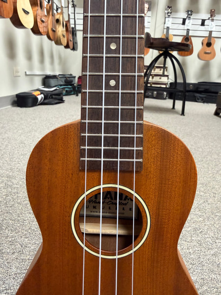 OHANA SK-30M Solid Mahogany Super Soprano Ukulele - Soprano Long Neck