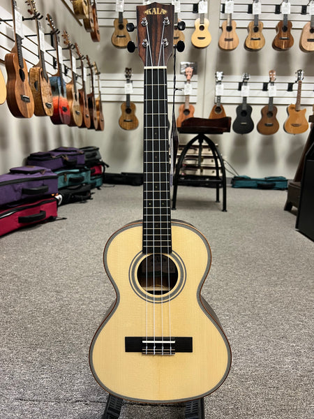 KALA KA-SSEBY-T Tenor Ukulele - Solid Spruce/Ebony