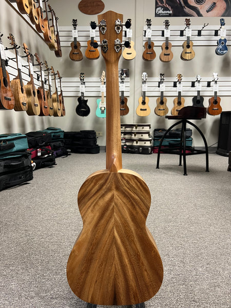 Pono AB-K Solid Acacia Baritone Ukulele - Kalele Series